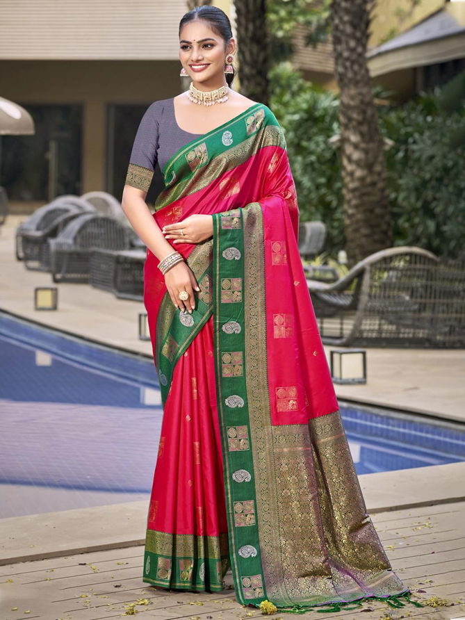 Vijaya Silk By Bunawat Silk Wedding Wear Sarees Wholesale Market In Surat